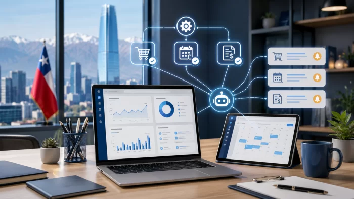 Hiperautomatización para pymes en Chile: cómo automatizar ventas, reservas y facturación en 2026
